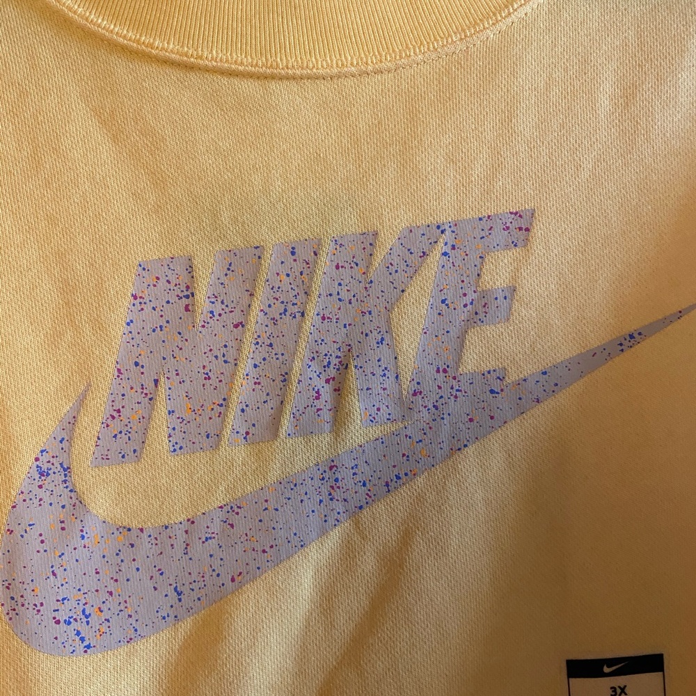 NWT Nike Cropped Icon Clash Sweatshirt Top | 3XL - Picture 2 of 6